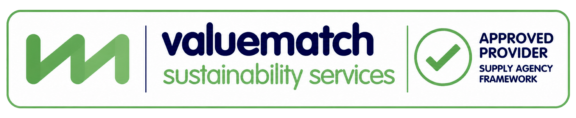 Value Match approved provider, Supply Agency Framework