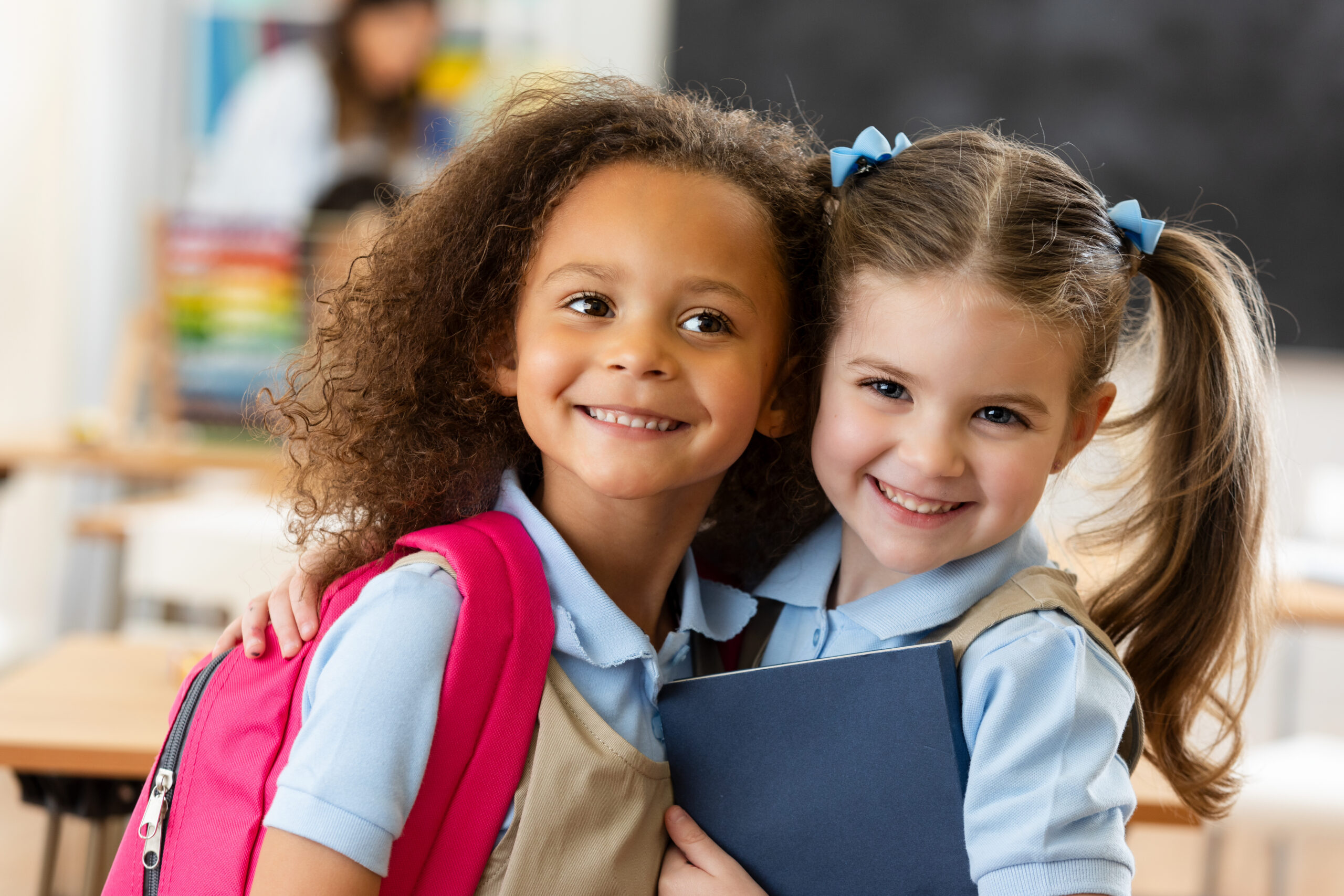 Placeholder photo: pupils at school
